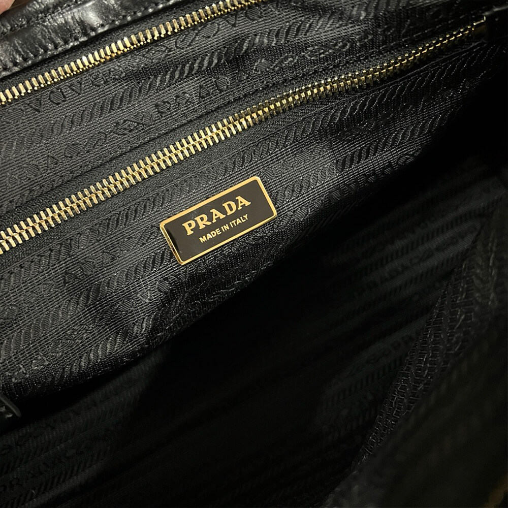 Prada Large Leather Handbag - Replica Luxury Bags™