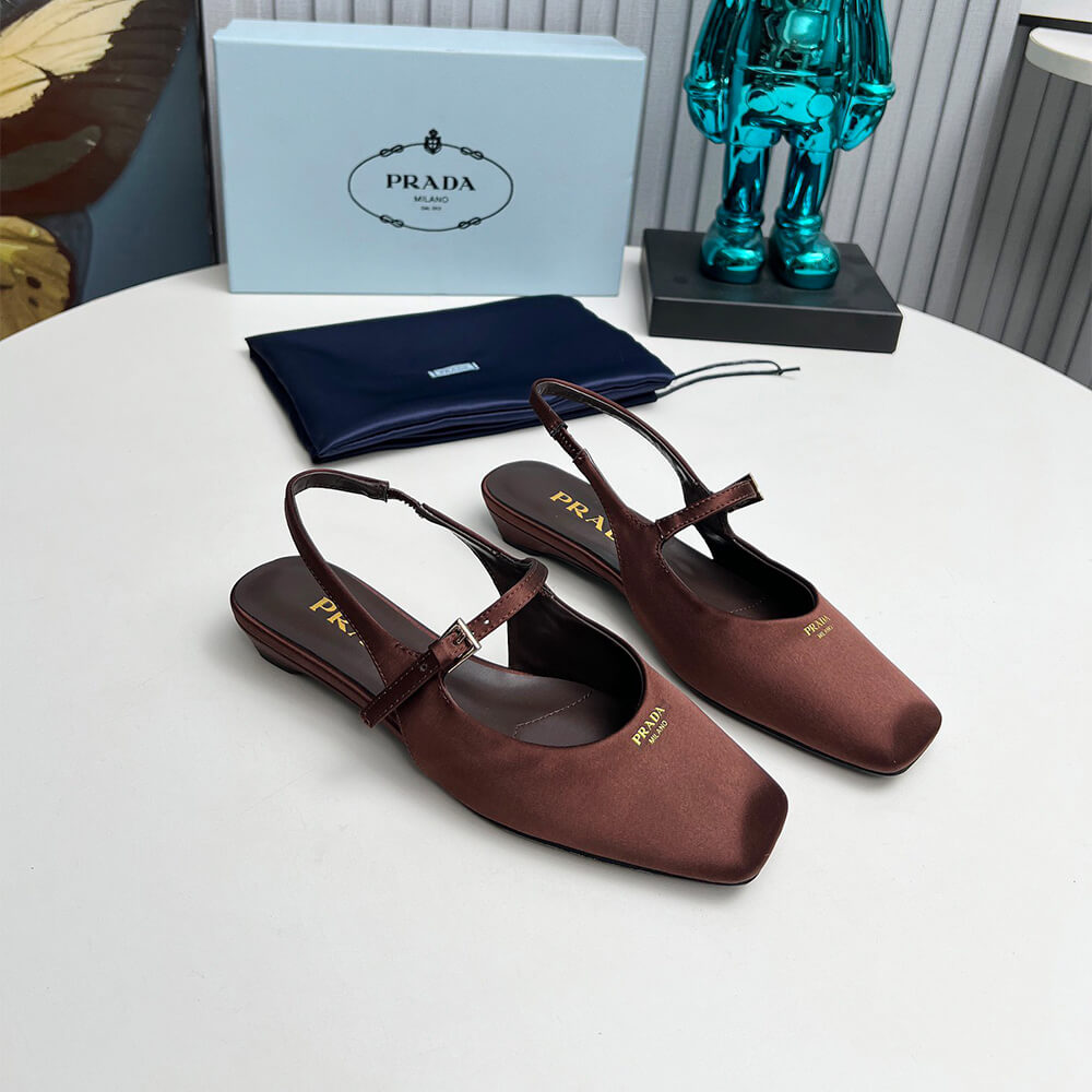 Prada Slingback Ballerinas Shoes - Replica Luxury Bags™