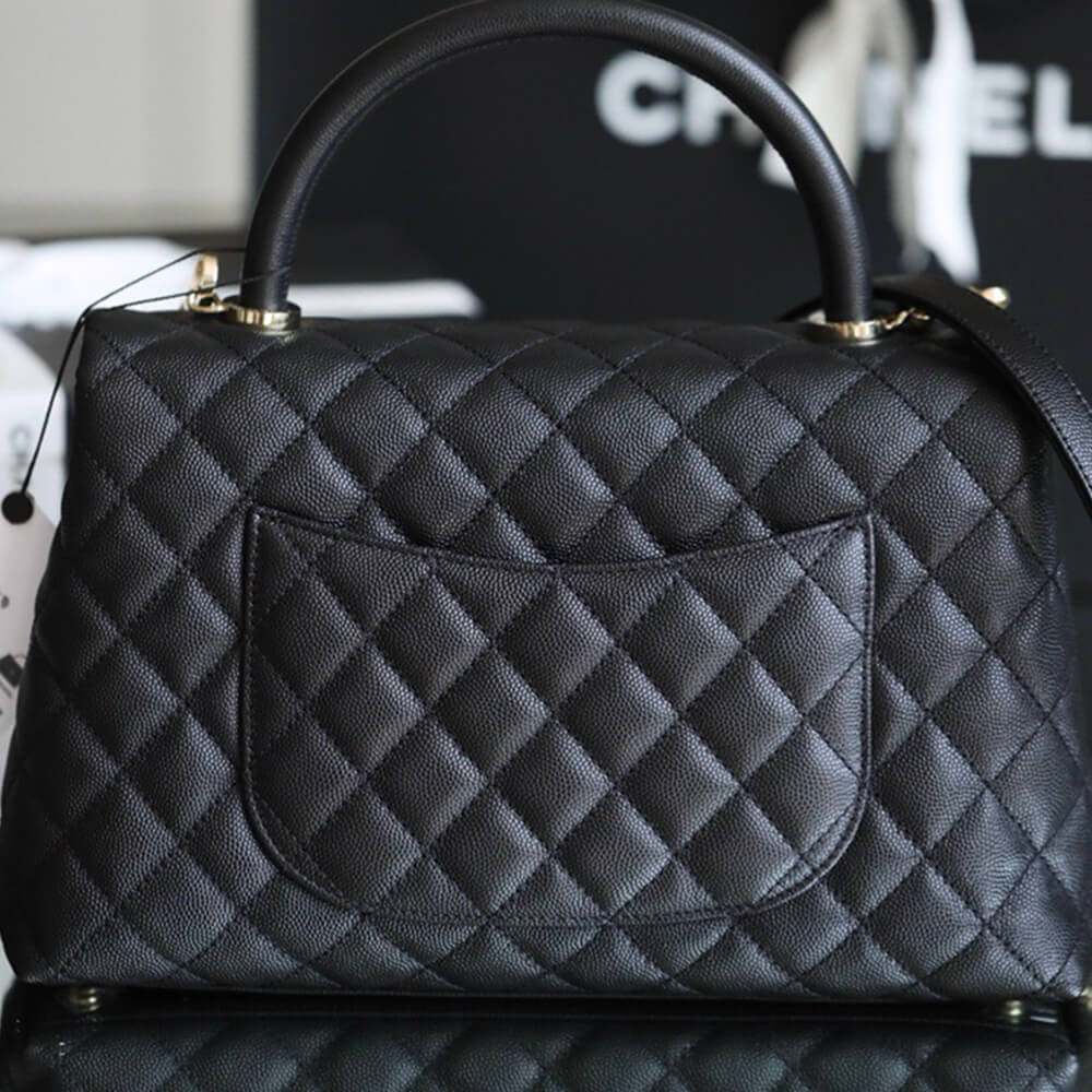 Chanel Large Flap Bag With Top Handle - Replica Luxury Bags™