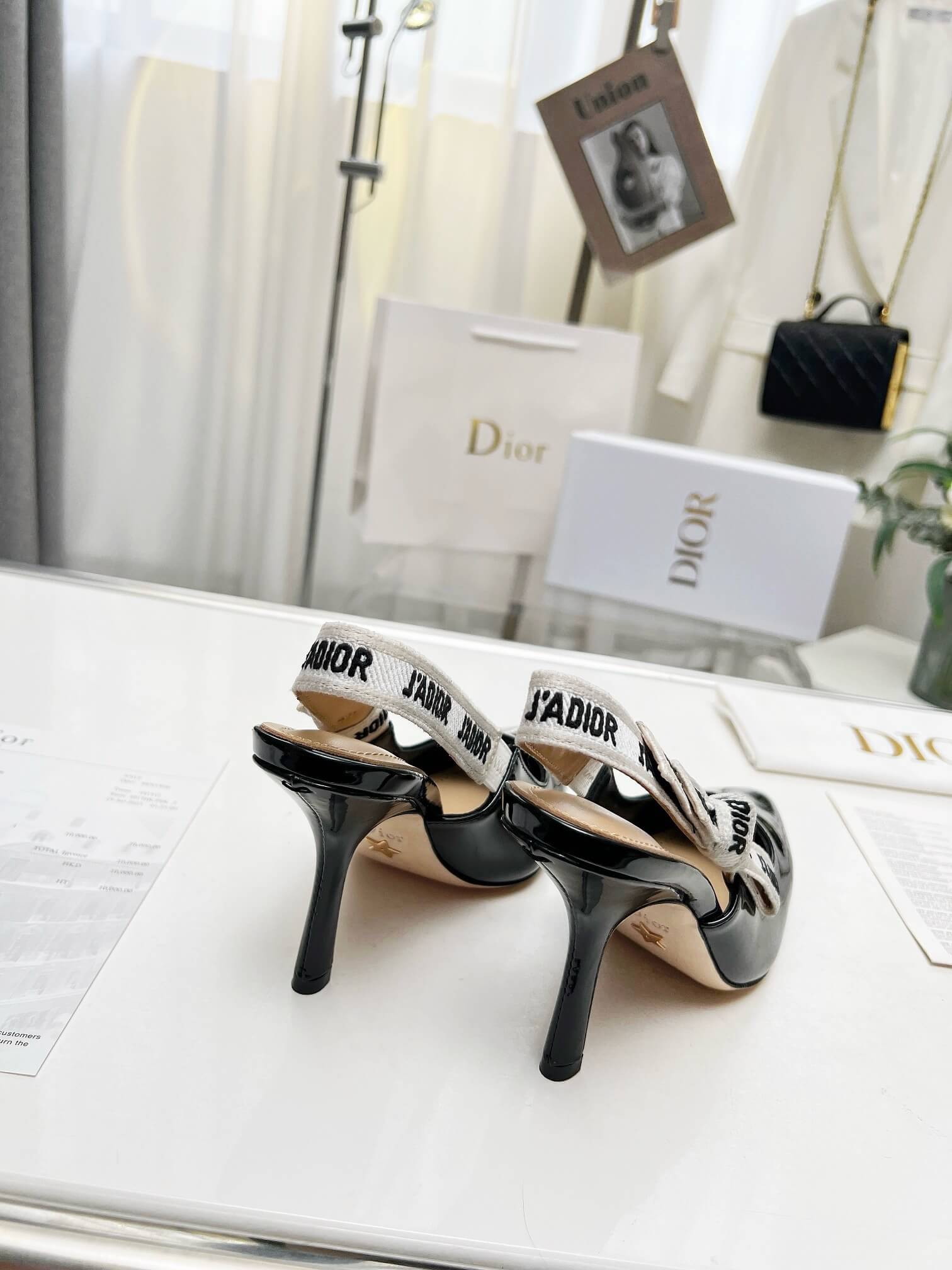 J Adior Slingback Pump Shoes - Replica Luxury Bags™