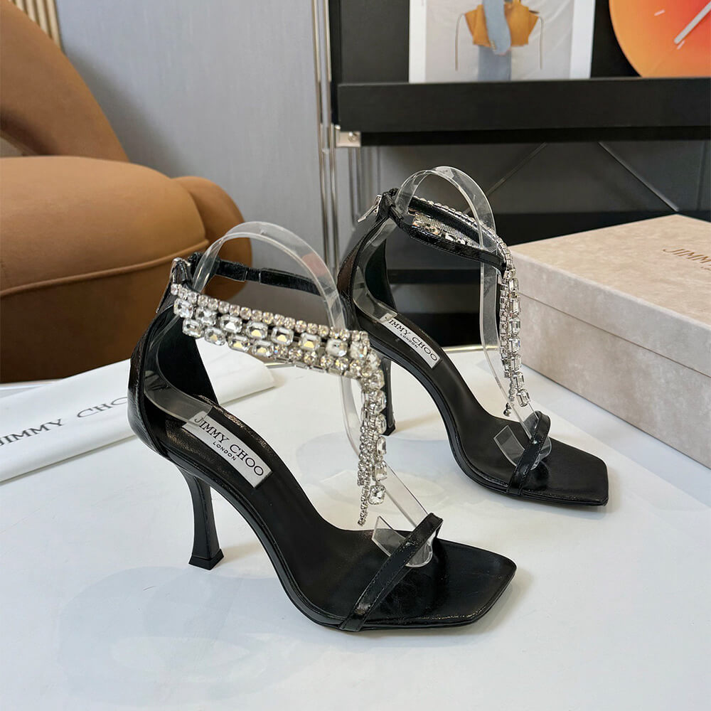JIMMY CHOO Verity Sandal 95 Shoes - Replica Luxury Bags™