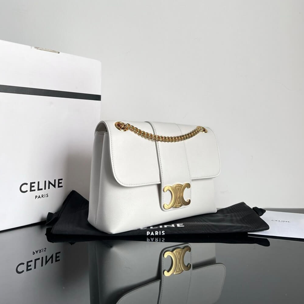 Celine Medium Celine Victoire Bag in Supple Calfskin - Replica Luxury Bags™
