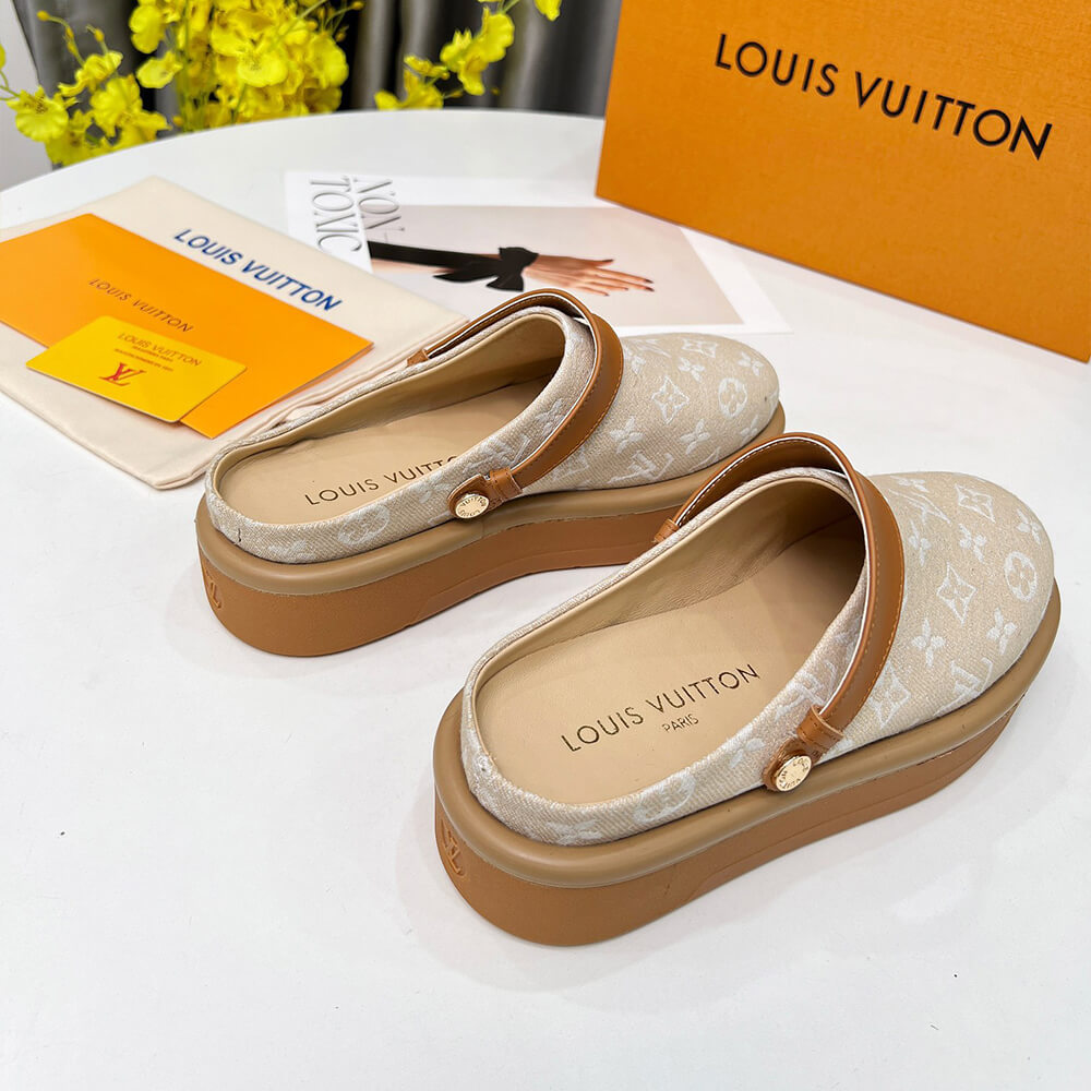 LV Aspen Platform Clog Shoes - Replica Luxury Bags™