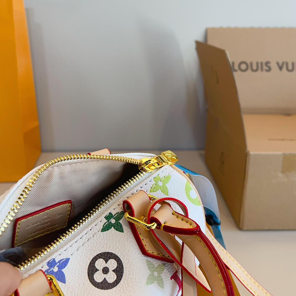 LV x TM Nano Speedy Bag - Replica Luxury Bags™