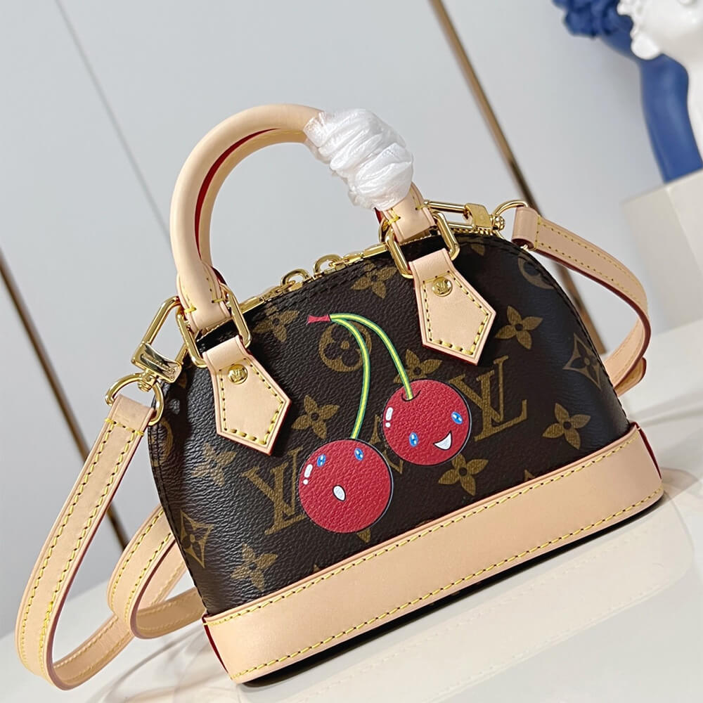 LV x TM Nano Alma Cherry Bag - Replica Luxury Bags™