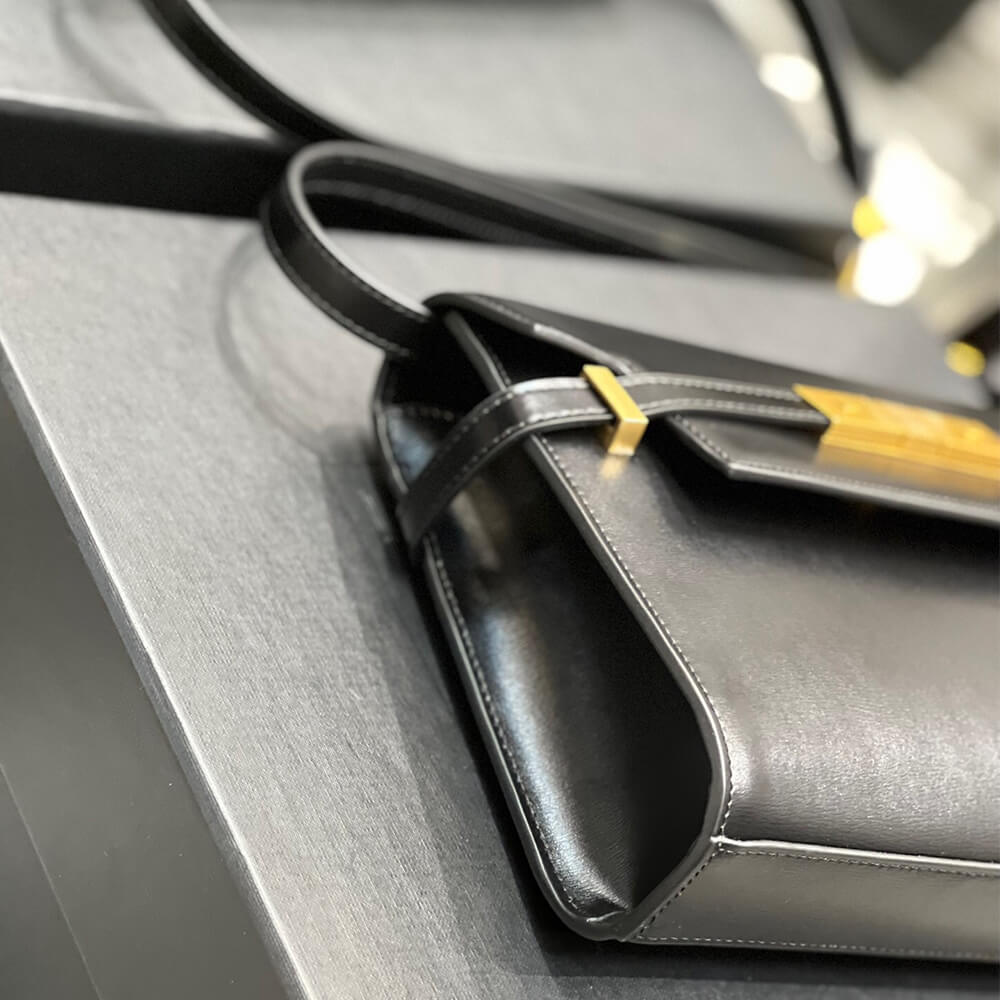 YSL Manhattan Small Shoulder Bag in Box Saint Laurent Leather - Replica Luxury Bags™