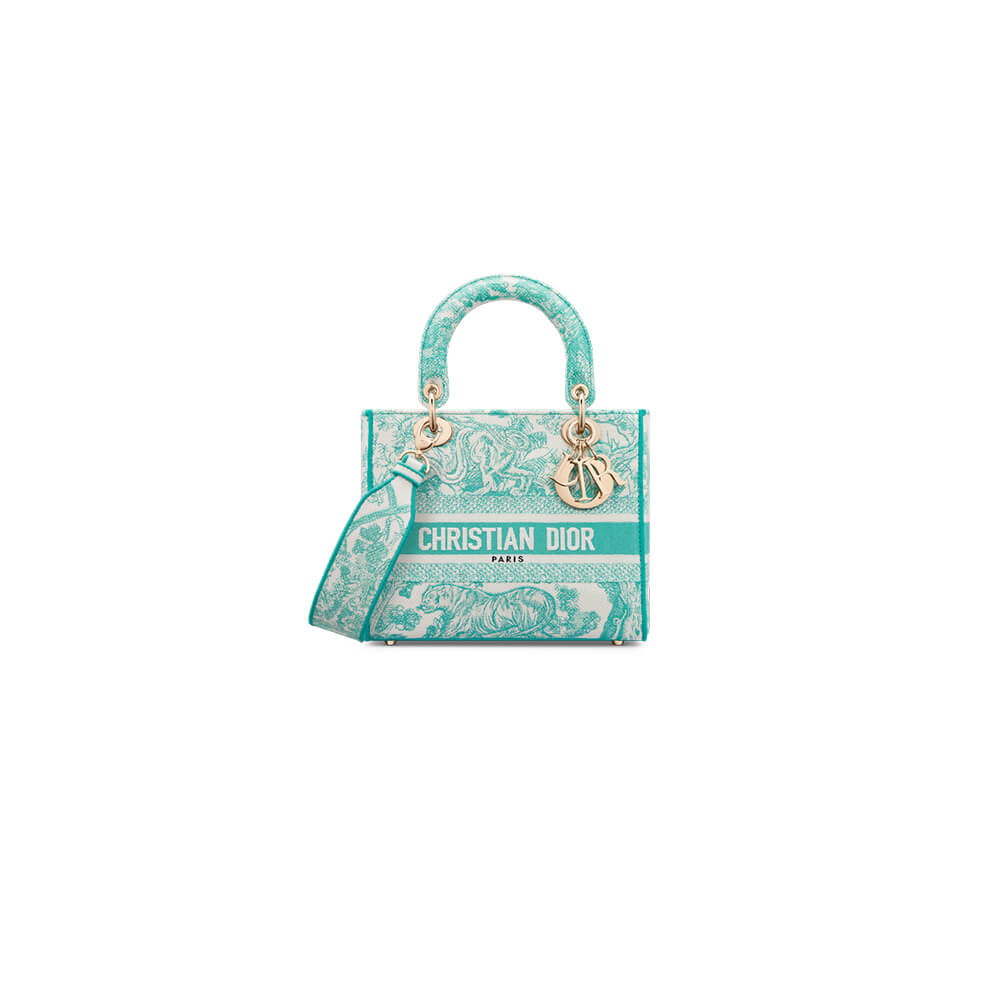 Medium Dioriviera Lady D-Lite Bag - Replica Luxury Bags™