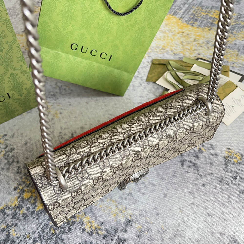 Gucci GG Supreme Medium Dionysus Shoulder Bag - Replica Luxury Bags™