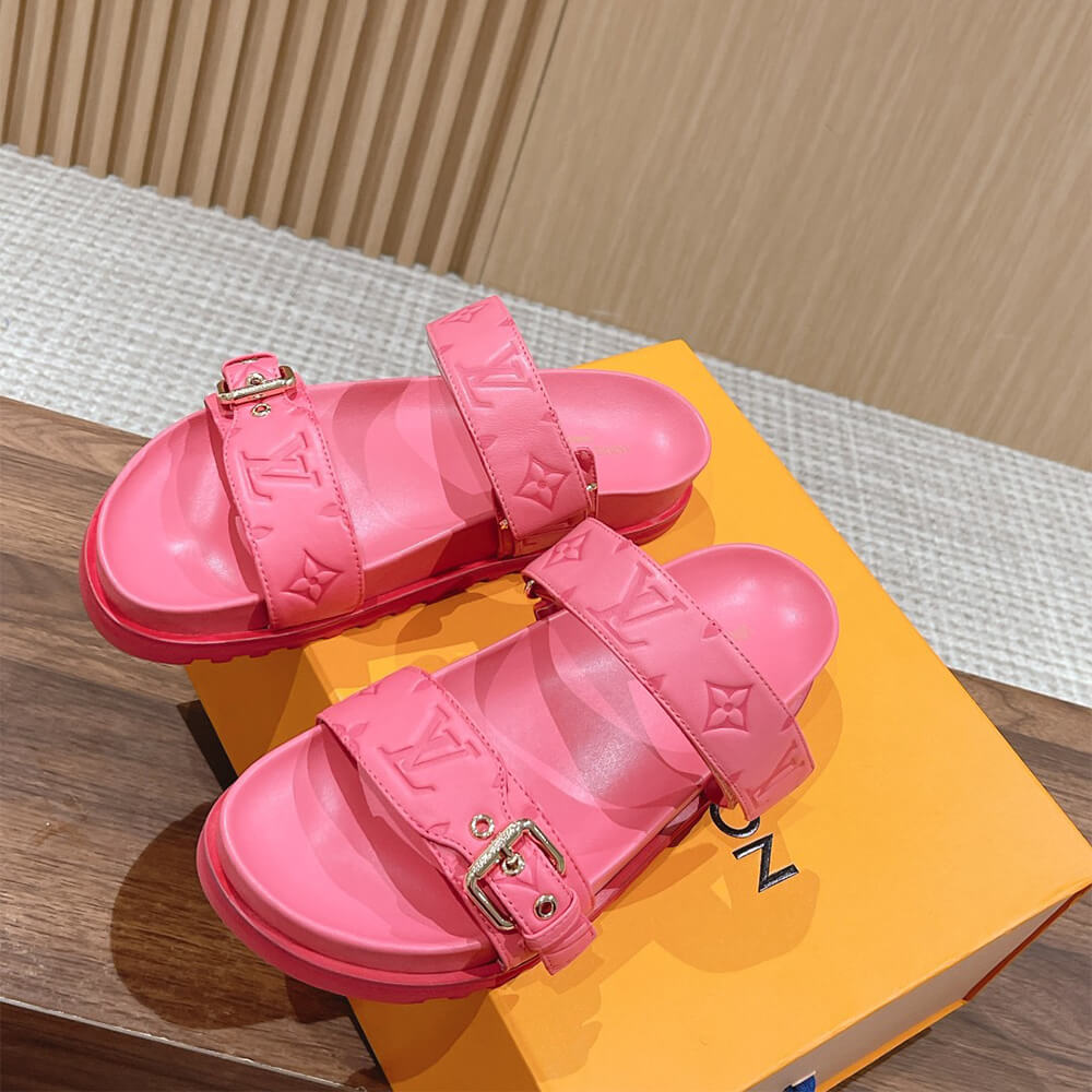 LV Bom Dia Flat Comfort Mule Shoes - Replica Luxury Bags™