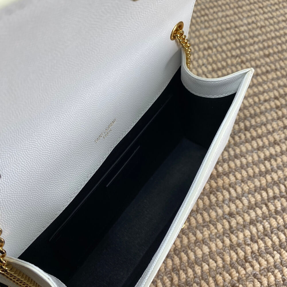 YSL Kate Medium Bag in Grain De Poudre Embossed Leather - Replica Luxury Bags™