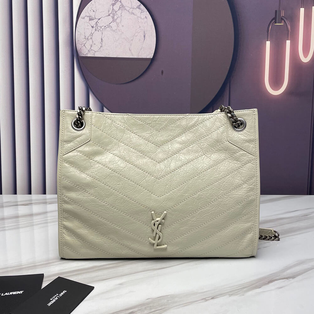 YSL Niki Shopping Bag in Vintage Leather - Replica Luxury Bags™