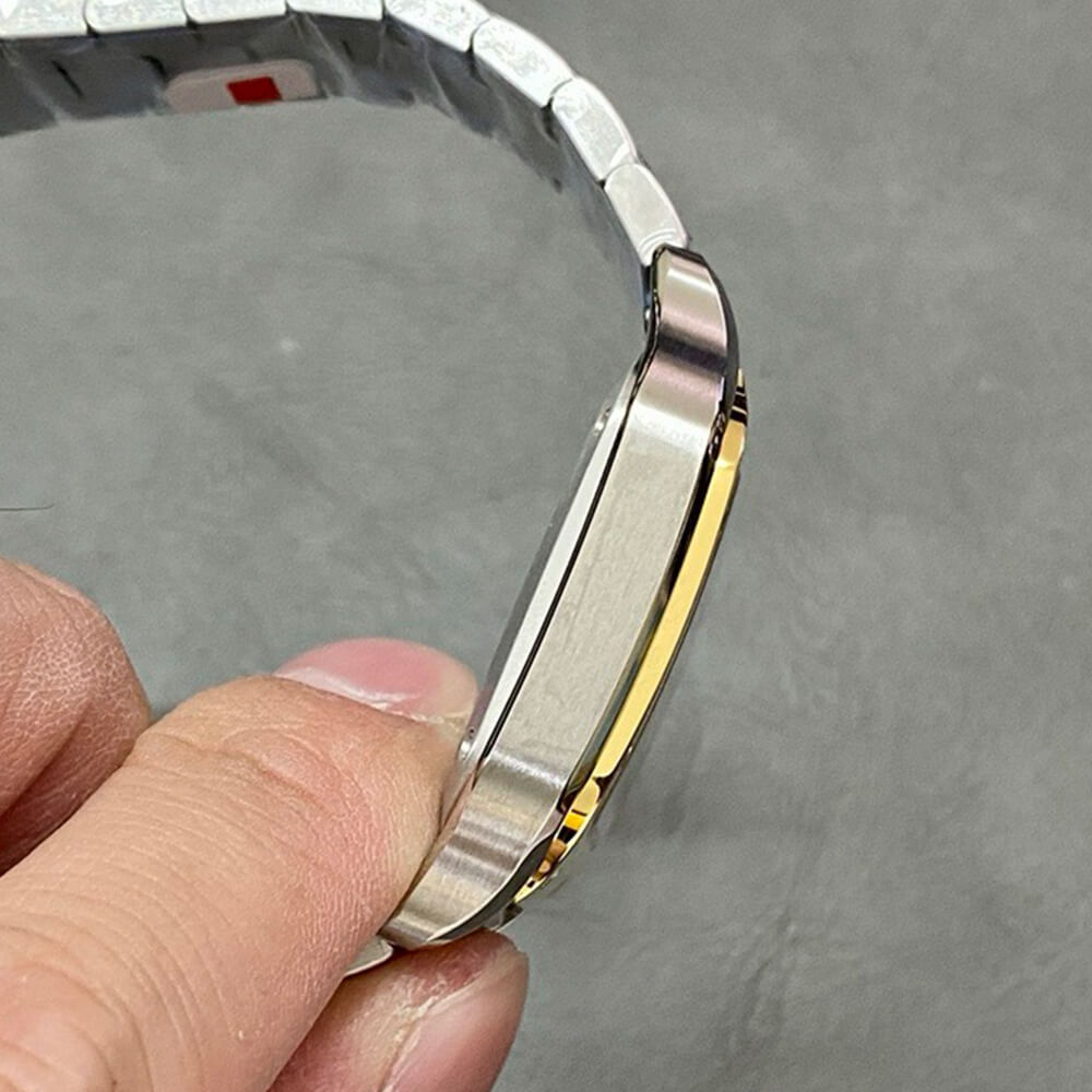 Cartier Medium Santos de Cartier watch - Replica Luxury Bags™