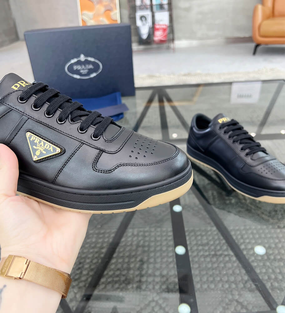 Prada Downtown nappa leather sneakers Shoes - Replica Luxury Bags™