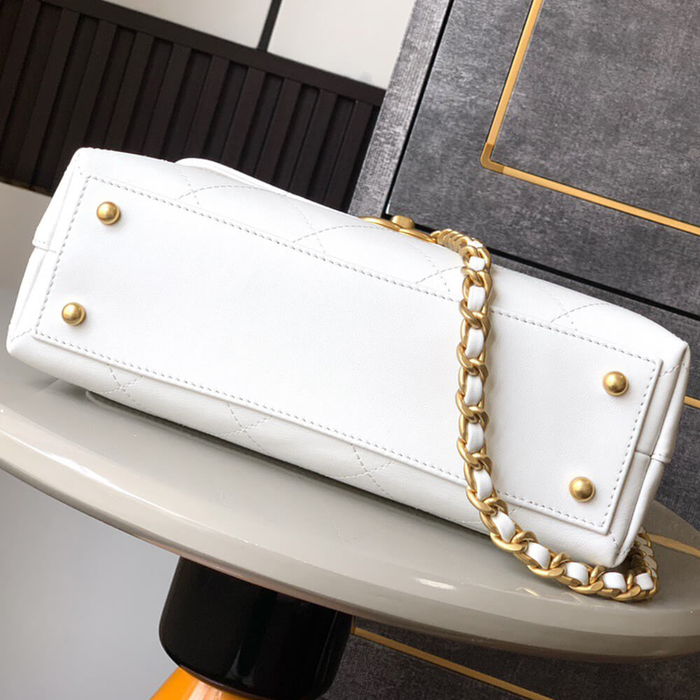 Chanel Large Flap Bag With Top Handle - Replica Luxury Bags™