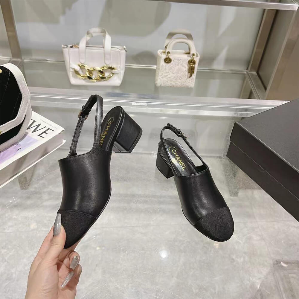 Chanel Slingbacks Shoes - Replica Luxury Bags™