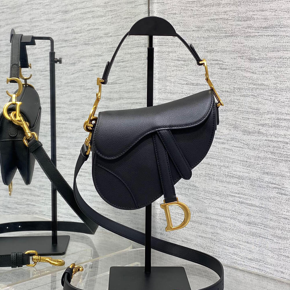 Dior Mini Saddle Bag with Strap - Replica Luxury Bags™