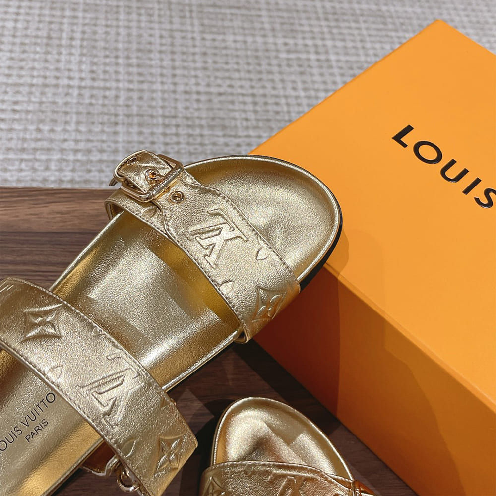 LV Bom Dia Flat Comfort Mule Shoes - Replica Luxury Bags™
