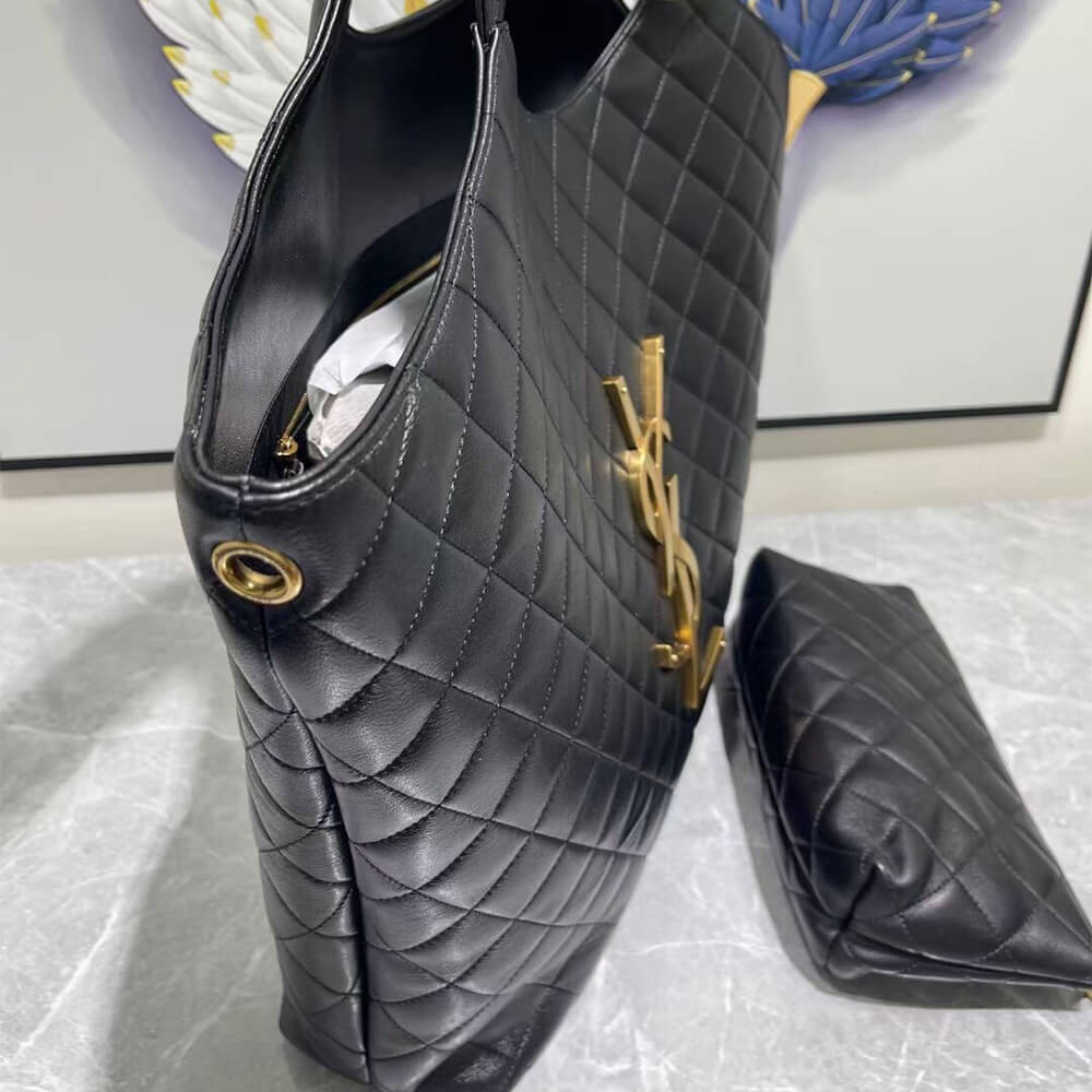 YSL ICARE MAXI SHOPPING BAG IN QUILTED LAMBSKIN - Replica Luxury Bags™