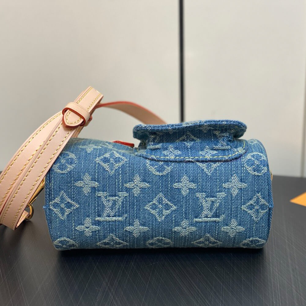 LV Nano Speedy Denim Bag - Replica Luxury Bags™
