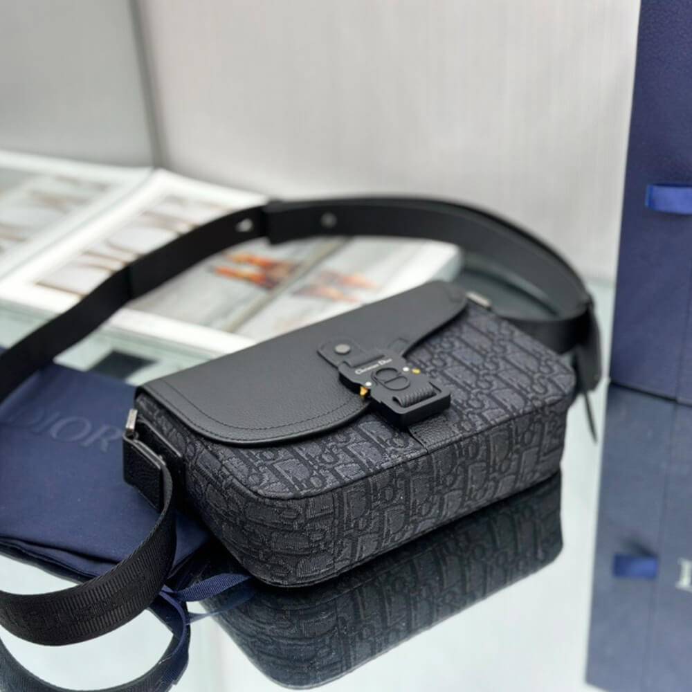 Dior Small Saddle Messenger Bag with Flap - Replica Luxury Bags™