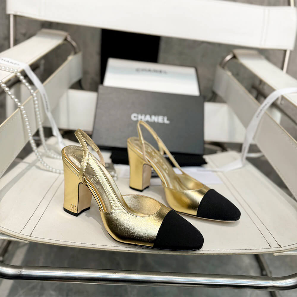 Chanel Slingbacks Shoes - Replica Luxury Bags™