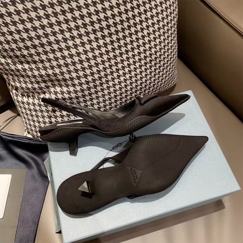 Prada Slingback Pumps Shoes - Replica Luxury Bags™