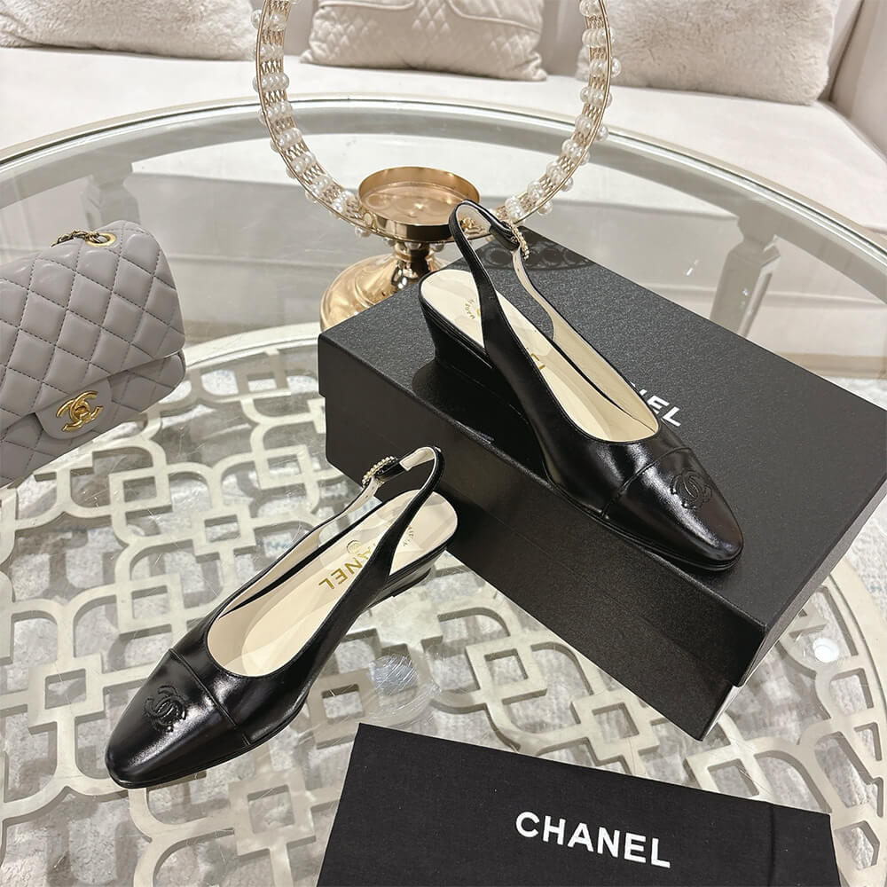 Chanel Slingbacks Shoes - Replica Luxury Bags™