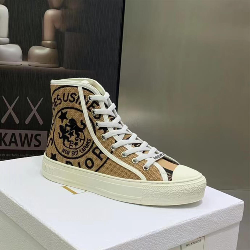 WALK N DIOR HIGH-TOP SNEAKER Shoes - Replica Luxury Bags™