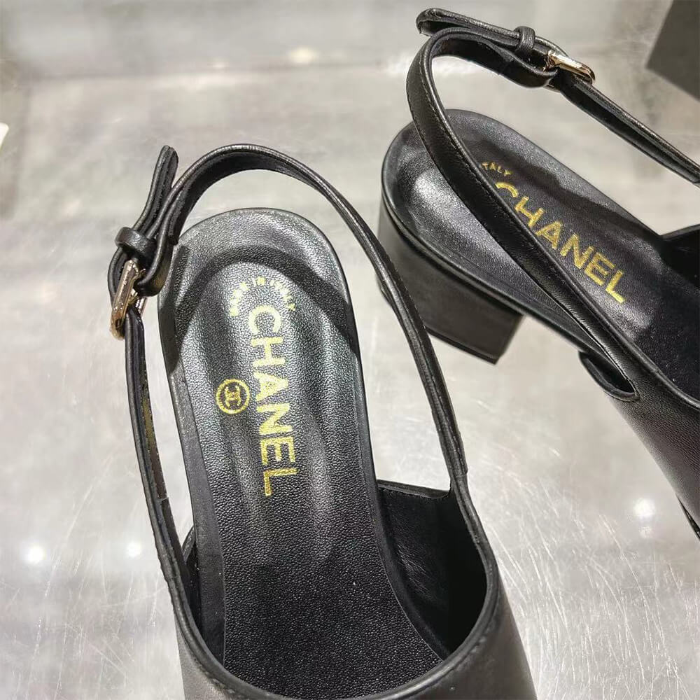 Chanel Slingbacks Shoes - Replica Luxury Bags™
