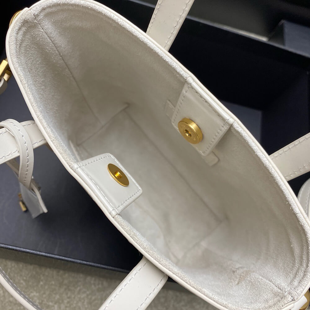 YSL Mini Toy Shopping Saint Laurent In Box Leather Bag - Replica Luxury Bags™