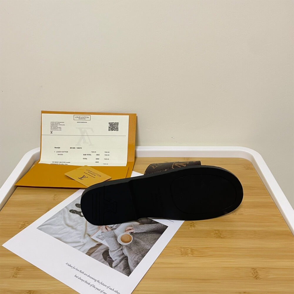 LV LOCK IT FLAT MULE Shoes - Replica Luxury Bags™