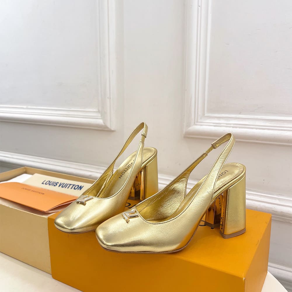 LV Swing Slingback Pump Shoes - Replica Luxury Bags™
