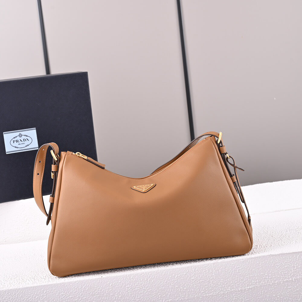 Prada Aimee Large Leather Shoulder Bag - Replica Luxury Bags™
