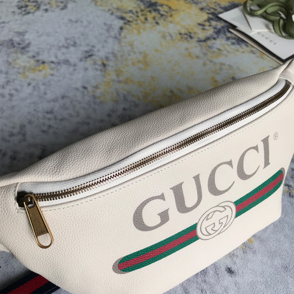 Gucci GG Print Leather Bumbag - Replica Luxury Bags™