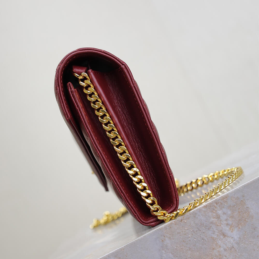 YSL Cassandre Chain Wallet Bag in Lambskin - Replica Luxury Bags™