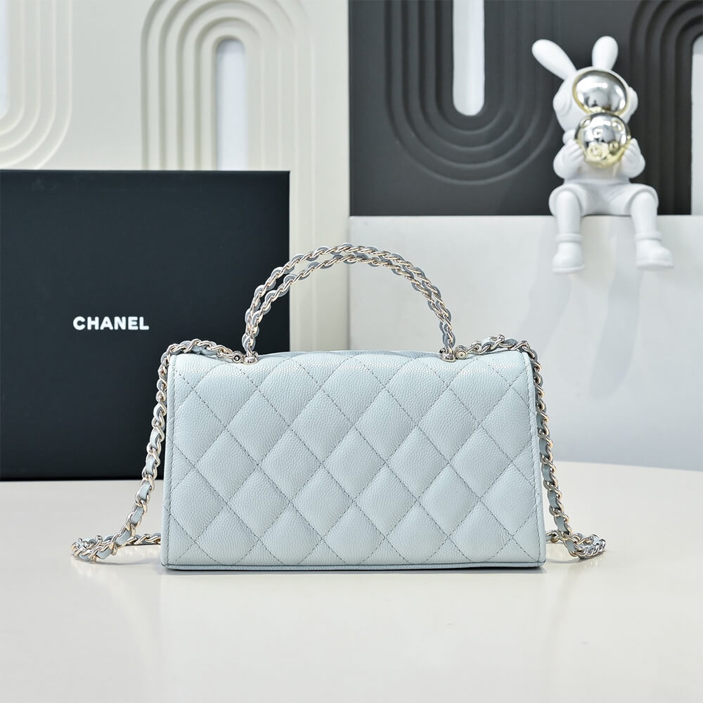 Chanel Flap Phone Holder Bag with Chain - Replica Luxury Bags™