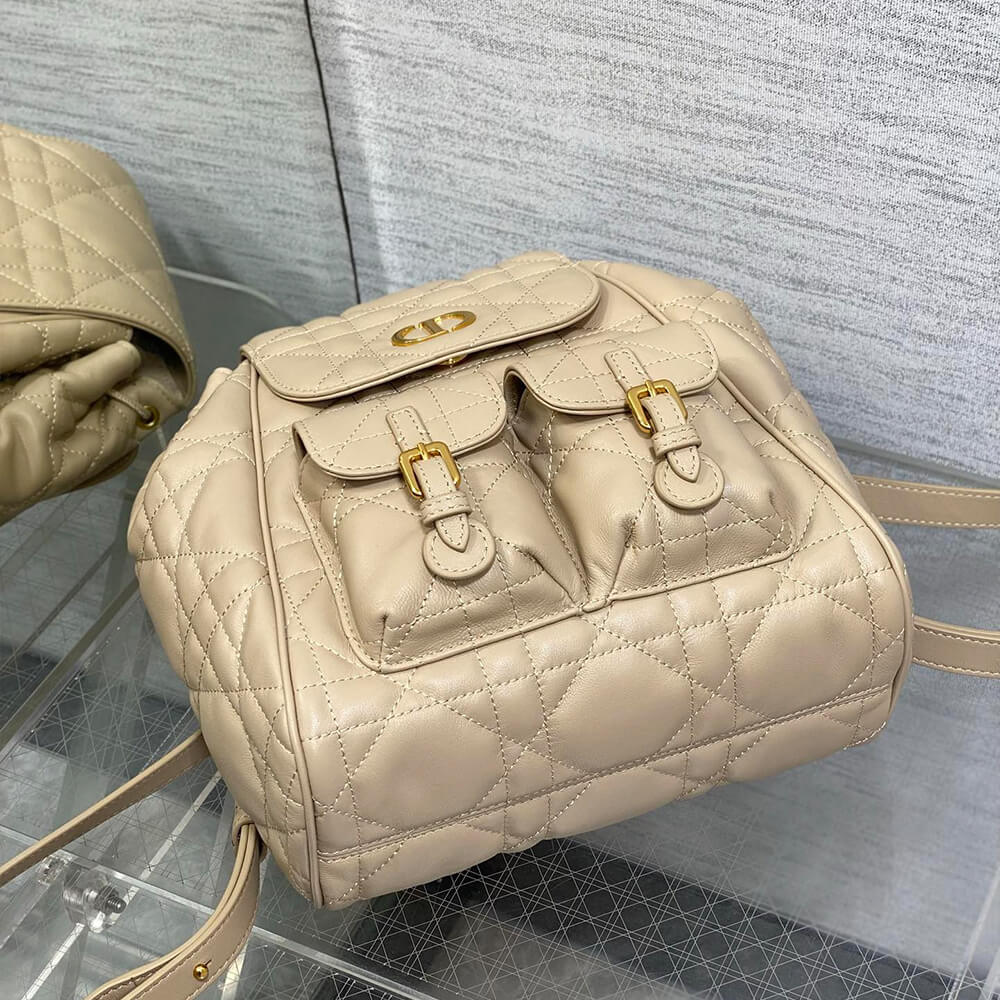 Medium Dior Caro Backpack Bag - Replica Luxury Bags™