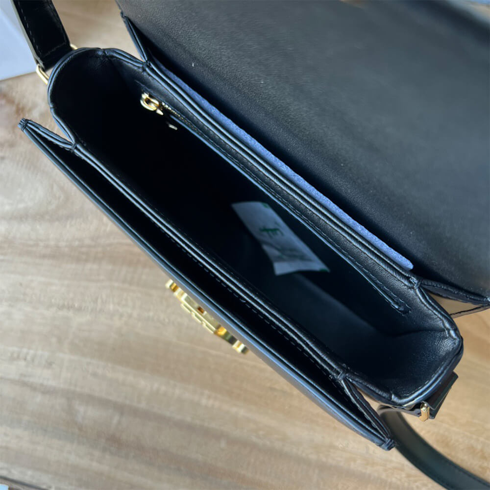 Celine Besace Clea In Shiny Calfskin Bag - Replica Luxury Bags™