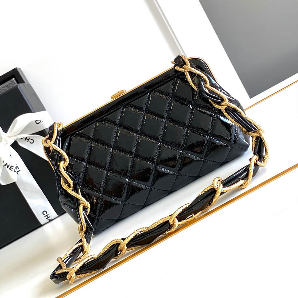 Chanel Large Clutch Bag With Chain - Replica Luxury Bags™