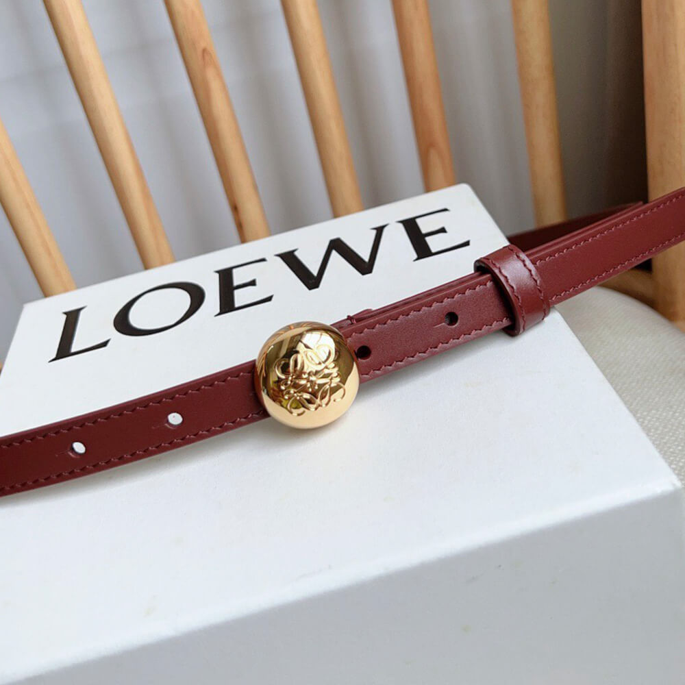 LOEWE belt in smooth calfskin 15mm - Replica Luxury Bags™