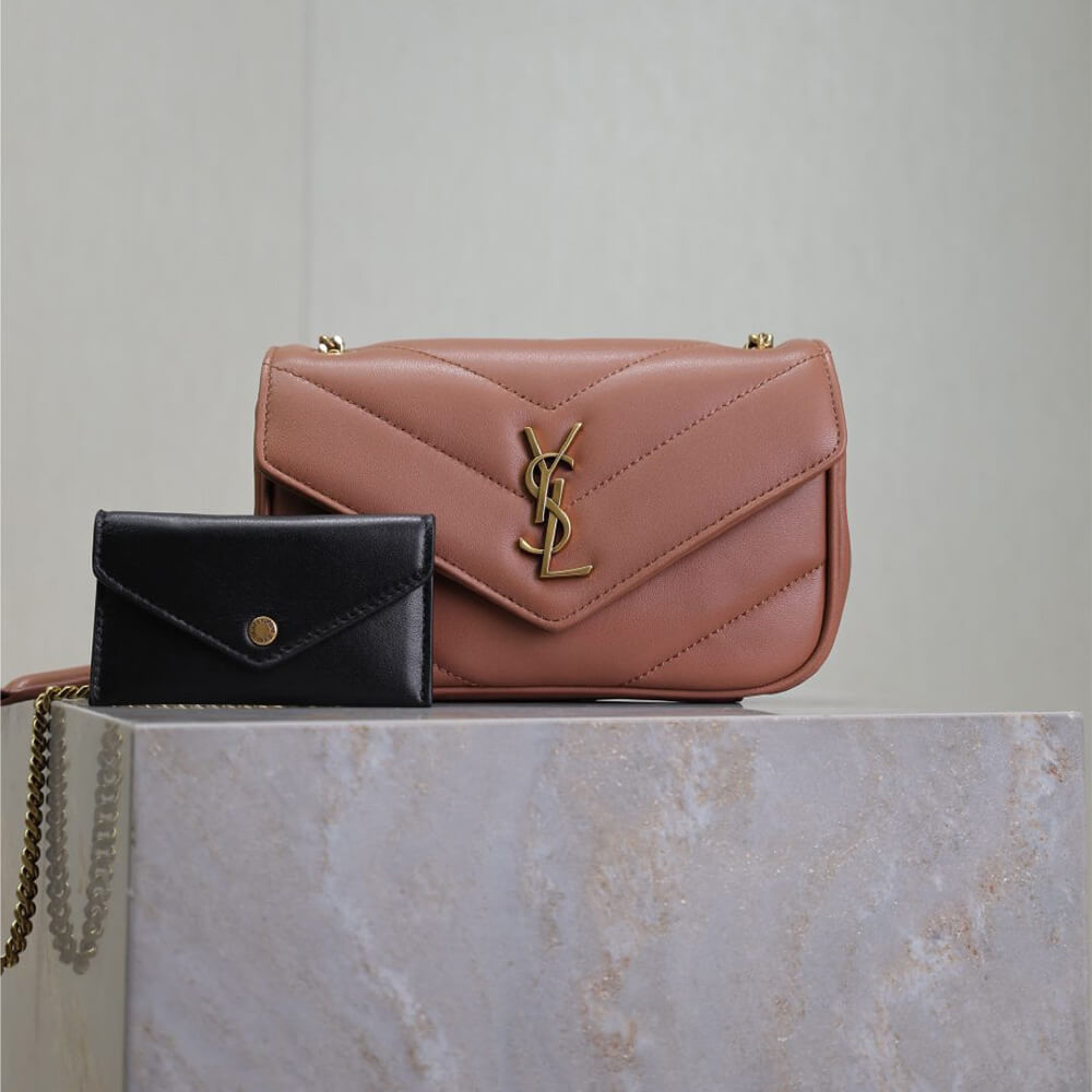 YSL Loulou Mini Bag in Lambskin - Replica Luxury Bags™