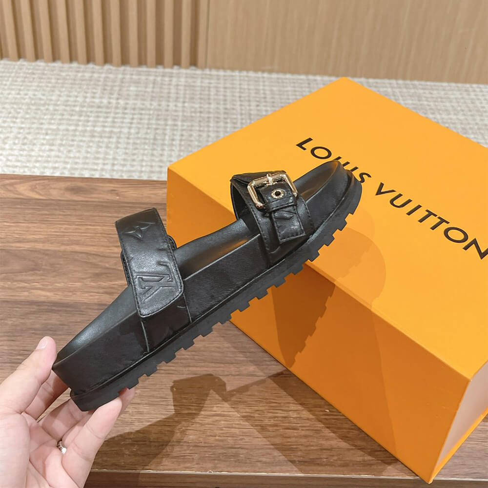 LV Bom Dia Flat Comfort Mule Shoes - Replica Luxury Bags™