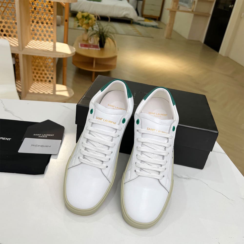 YSL Court Classic Sneaker Shoes - Replica Luxury Bags™