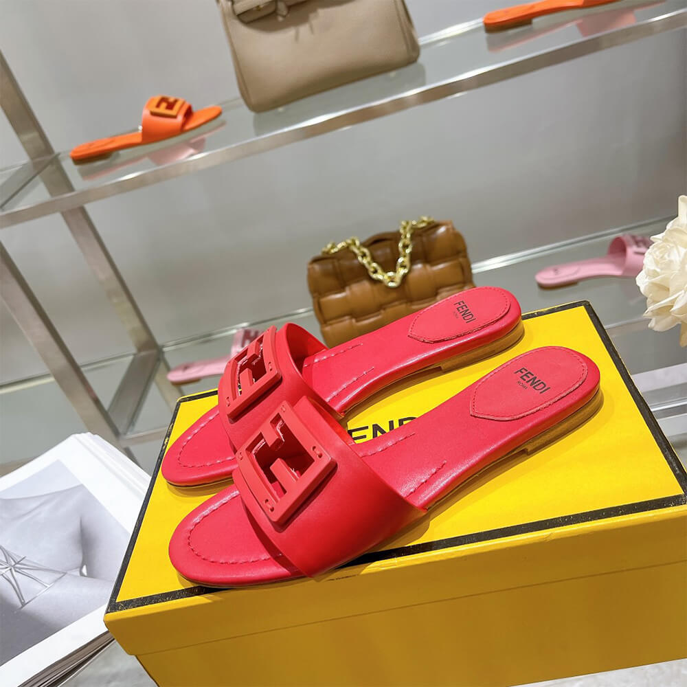 Fendi Baguette Slides Shoes - Replica Luxury Bags™