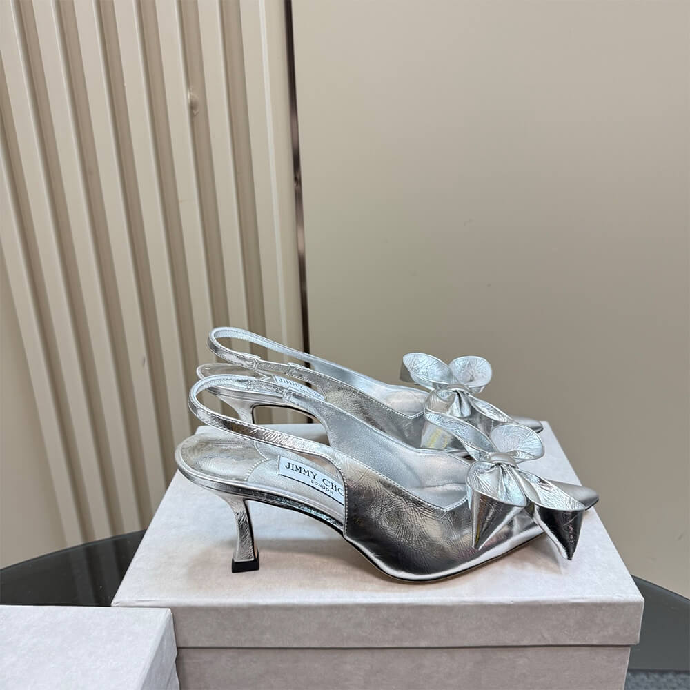 Jimmy Choo Staz Sling Back 70 Shoes - Replica Luxury Bags™