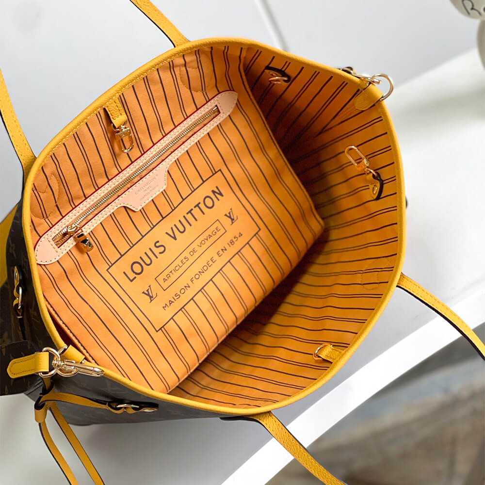 LV Neverfull Bandouliere Inside Out MM Bag - Replica Luxury Bags™