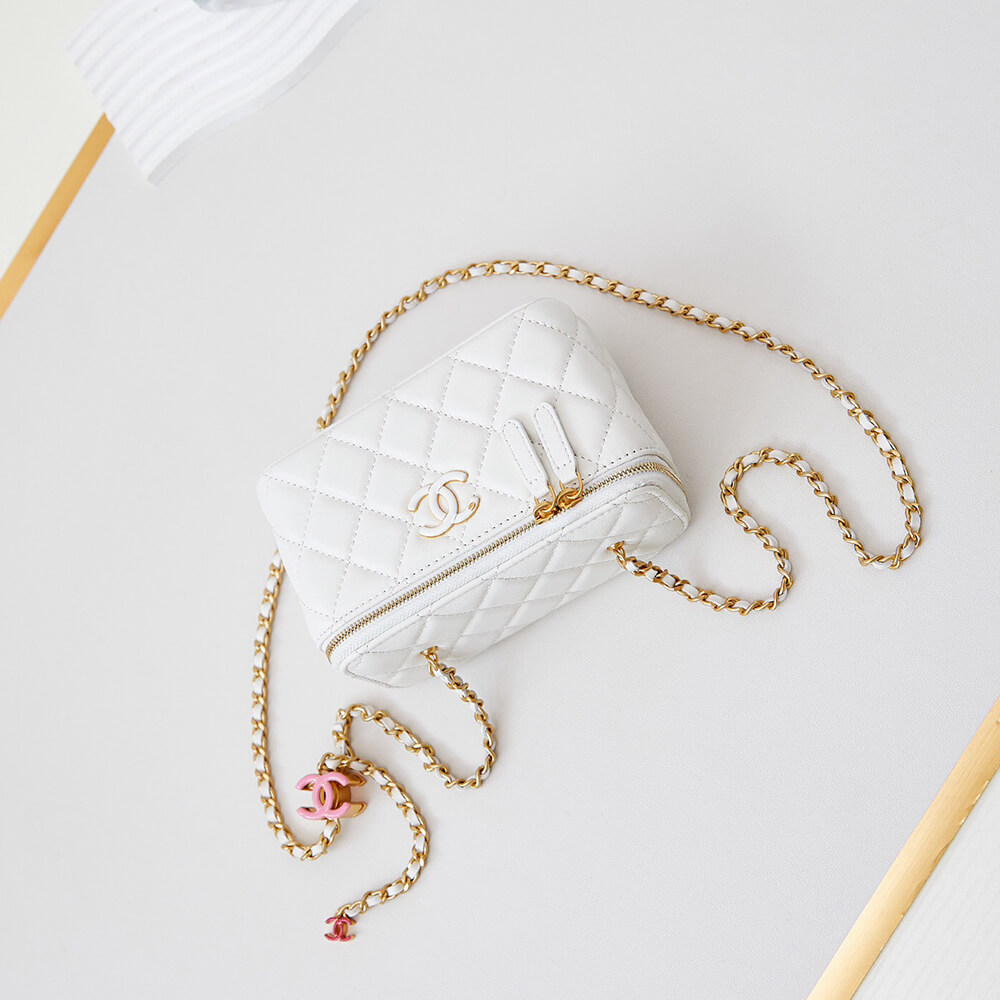 Chanel Vanity Bag with Chain - Replica Luxury Bags™