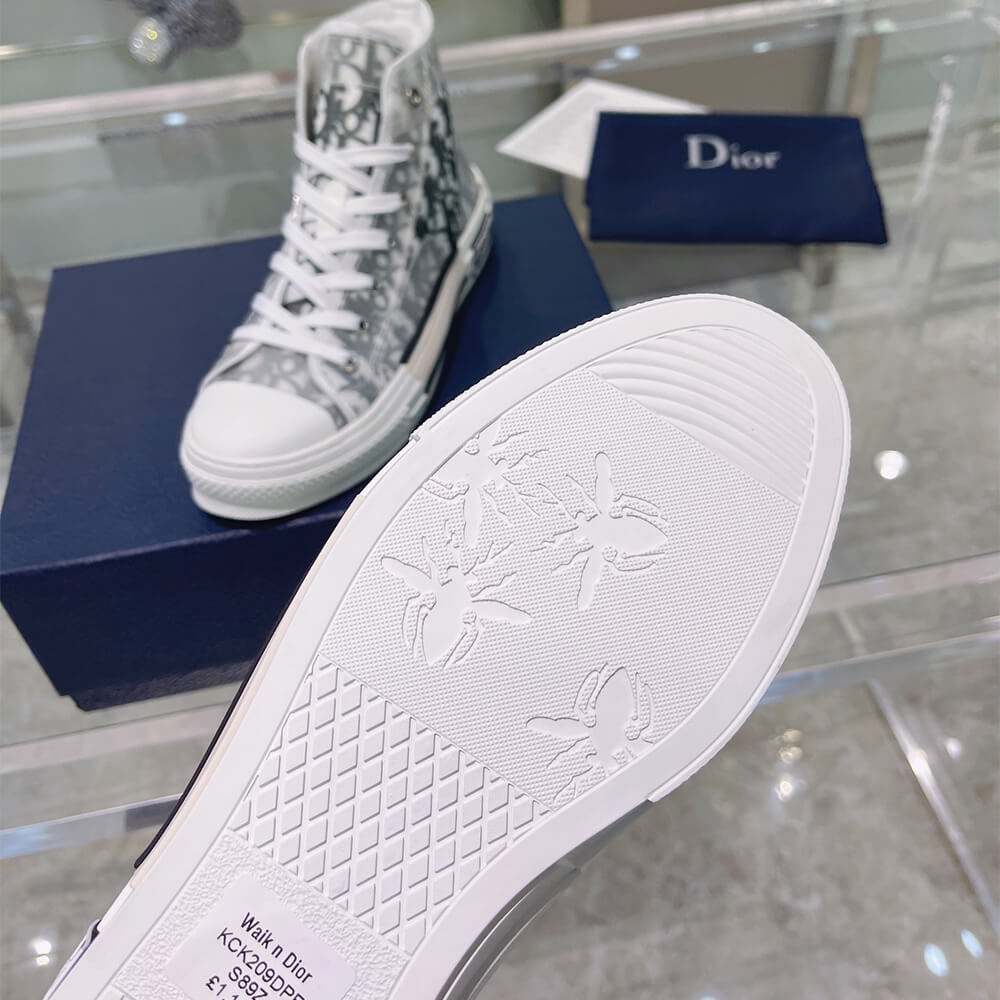 DIOR B23 High-Top Sneakers Dior Oblique Shoes - Replica Luxury Bags™