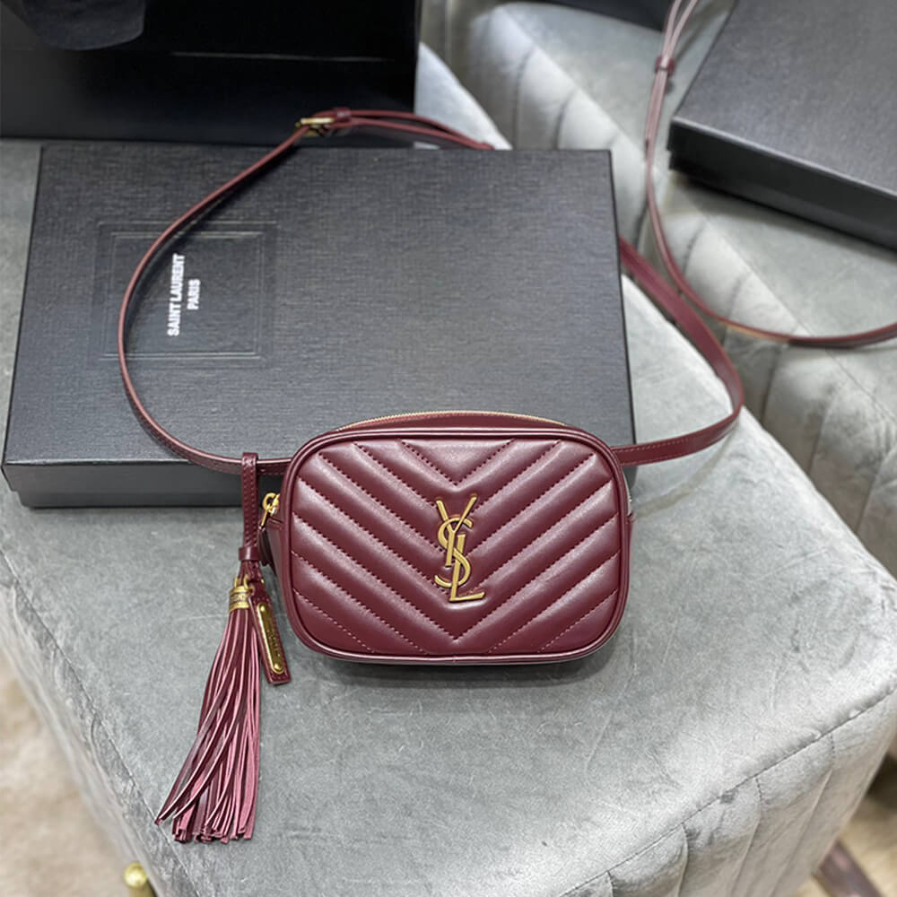 YSL Lou Belt Bag in Matelasse Leather - Replica Luxury Bags™