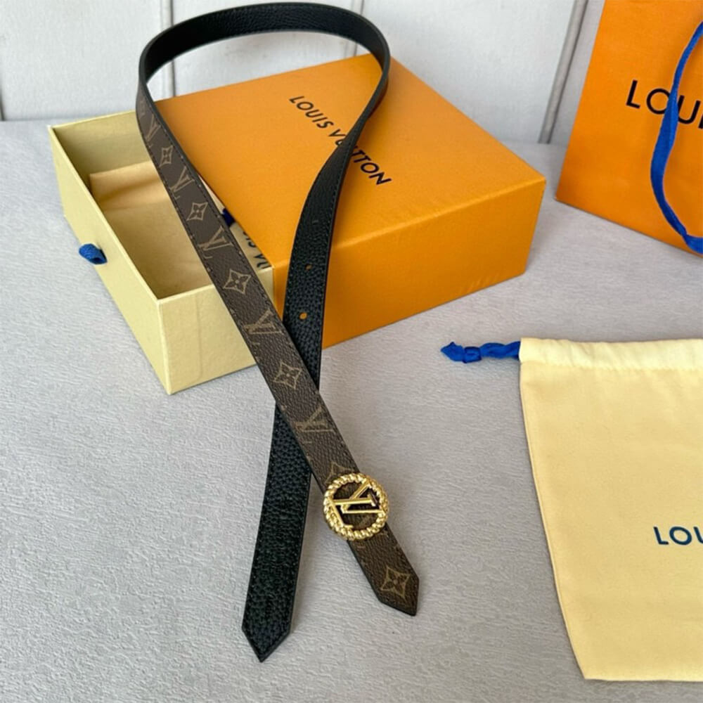 LV Circle Nautical 20mm Reversible Belt - Replica Luxury Bags™